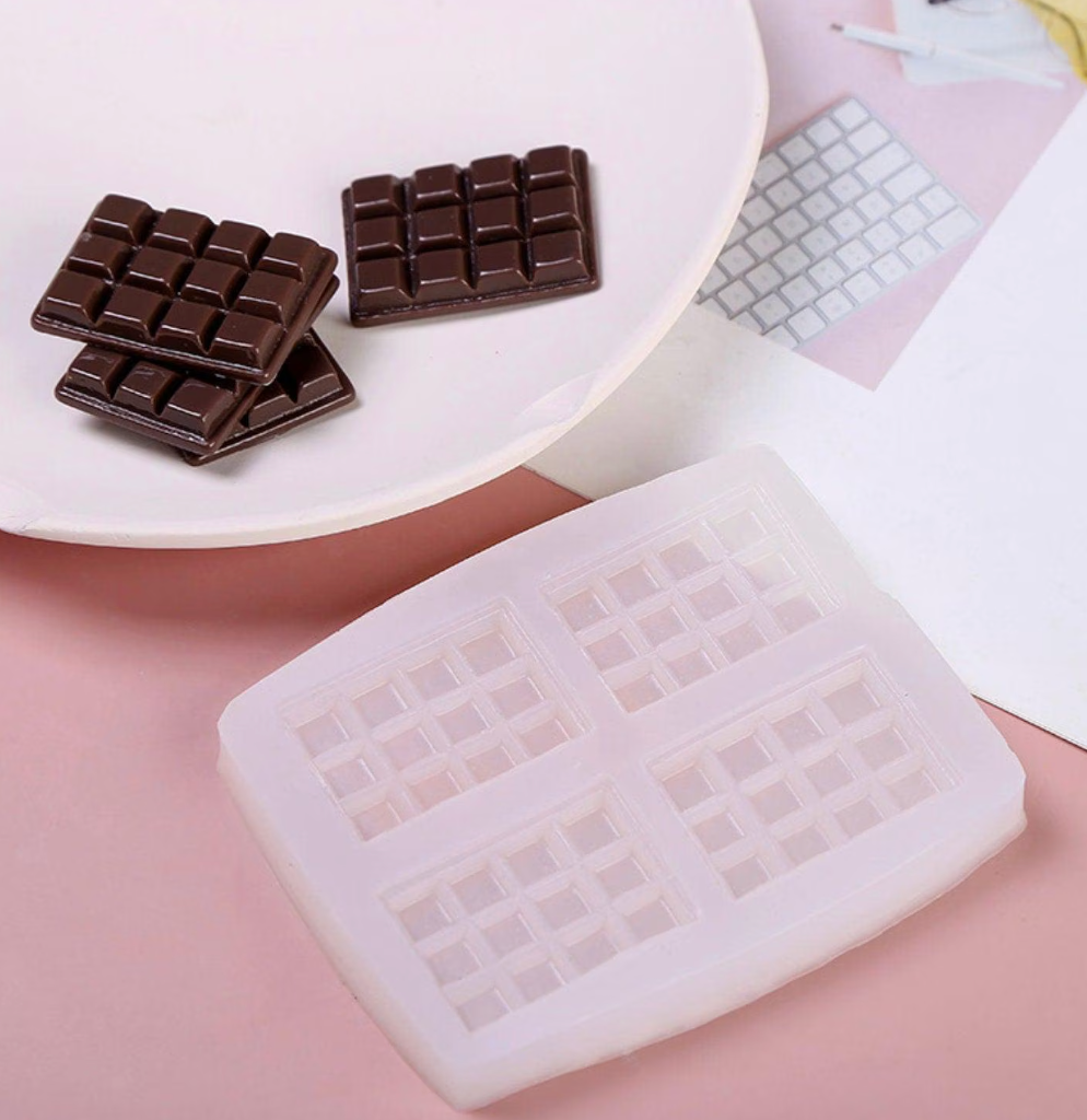 Cute 25MM Chocolate Bar Reusable Silicone Mold