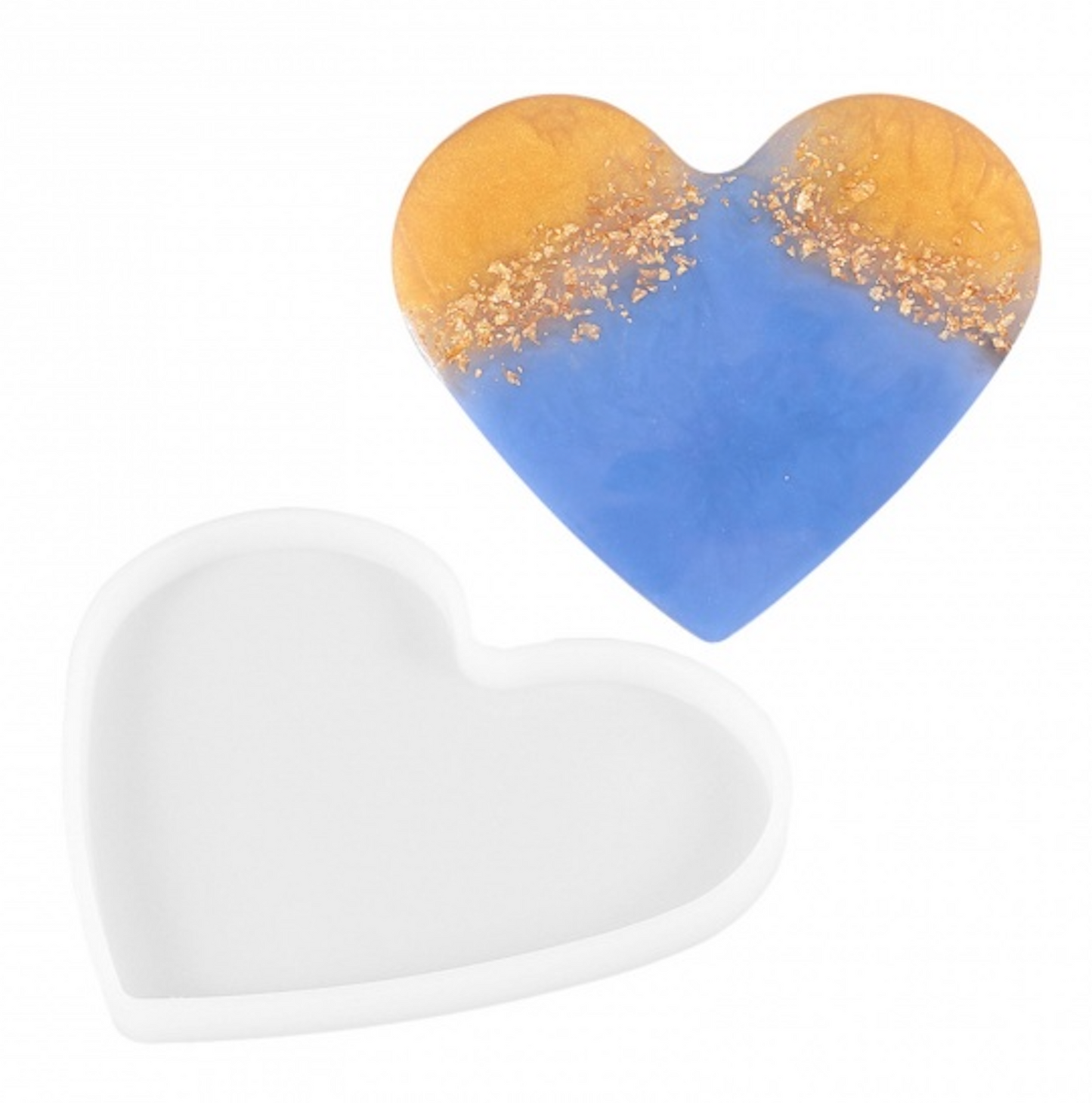 Cute Heart Reusable Silicone Mold