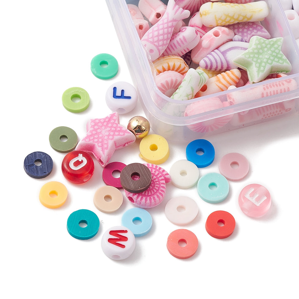 6MM Heishi Bead Bracelet Making Kit