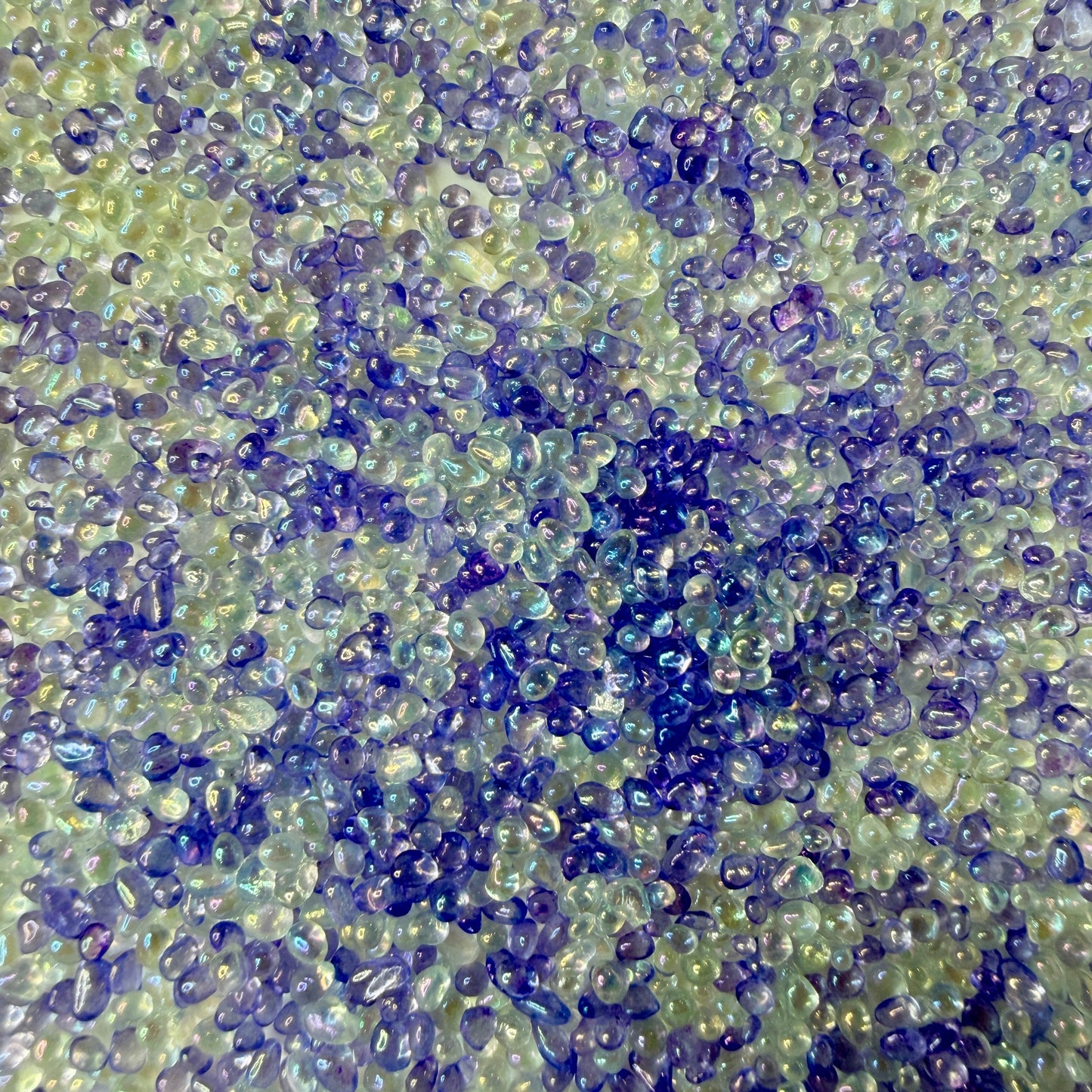 2MM-4MM Clear AB Purple Pebble Mix (NOT EDIBLE) D49-19
