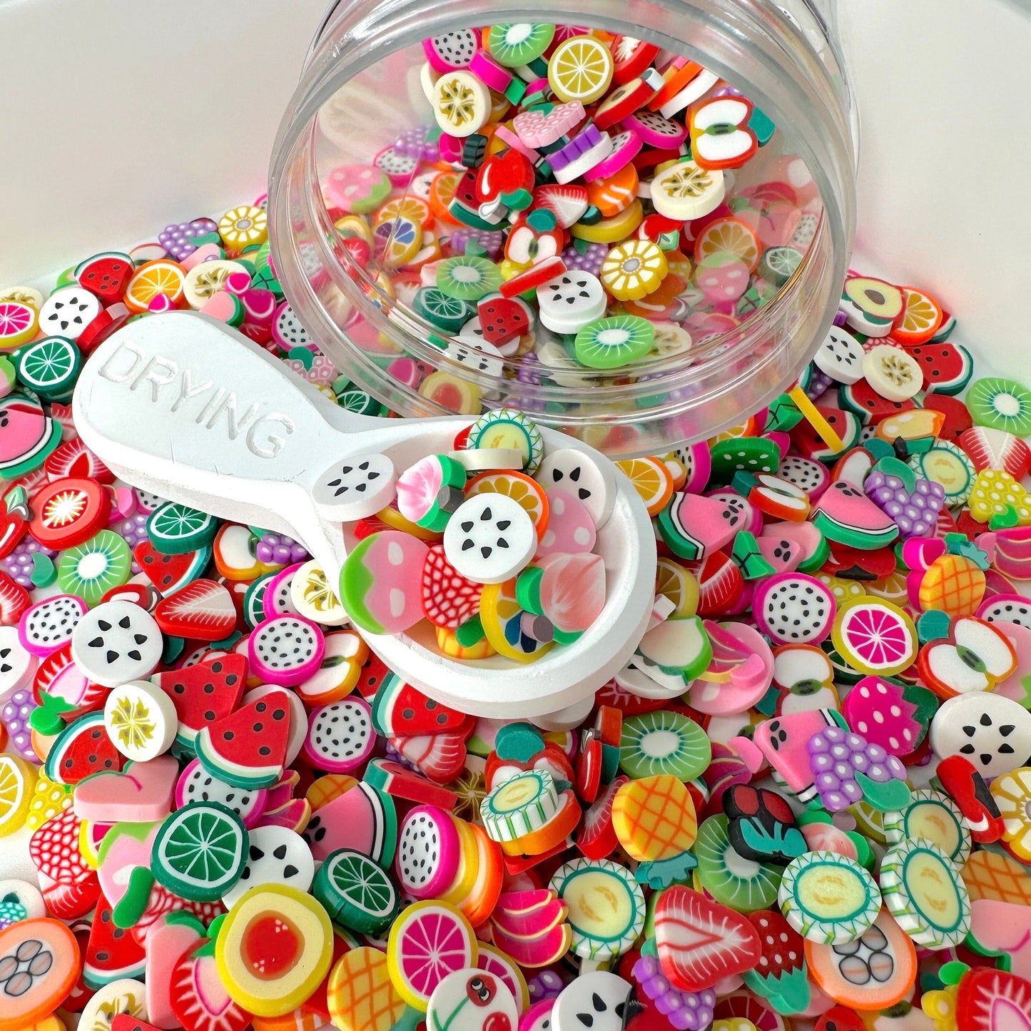 5MM/10MM Fruit Polymer Clay Sprinkle Mix (NOT EDIBLE) D11-04