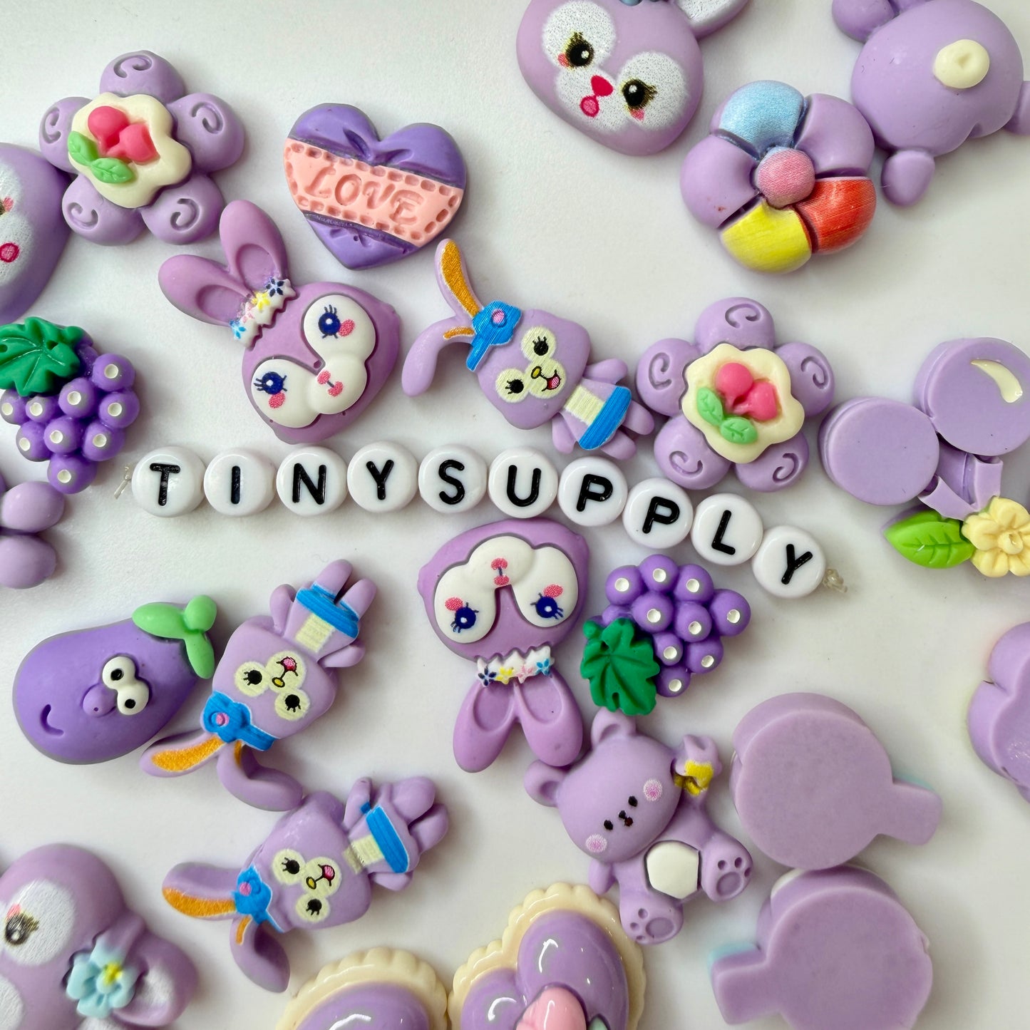 16MM-24MM Color Themed Characters and Animal Themed Flatback Cabochons