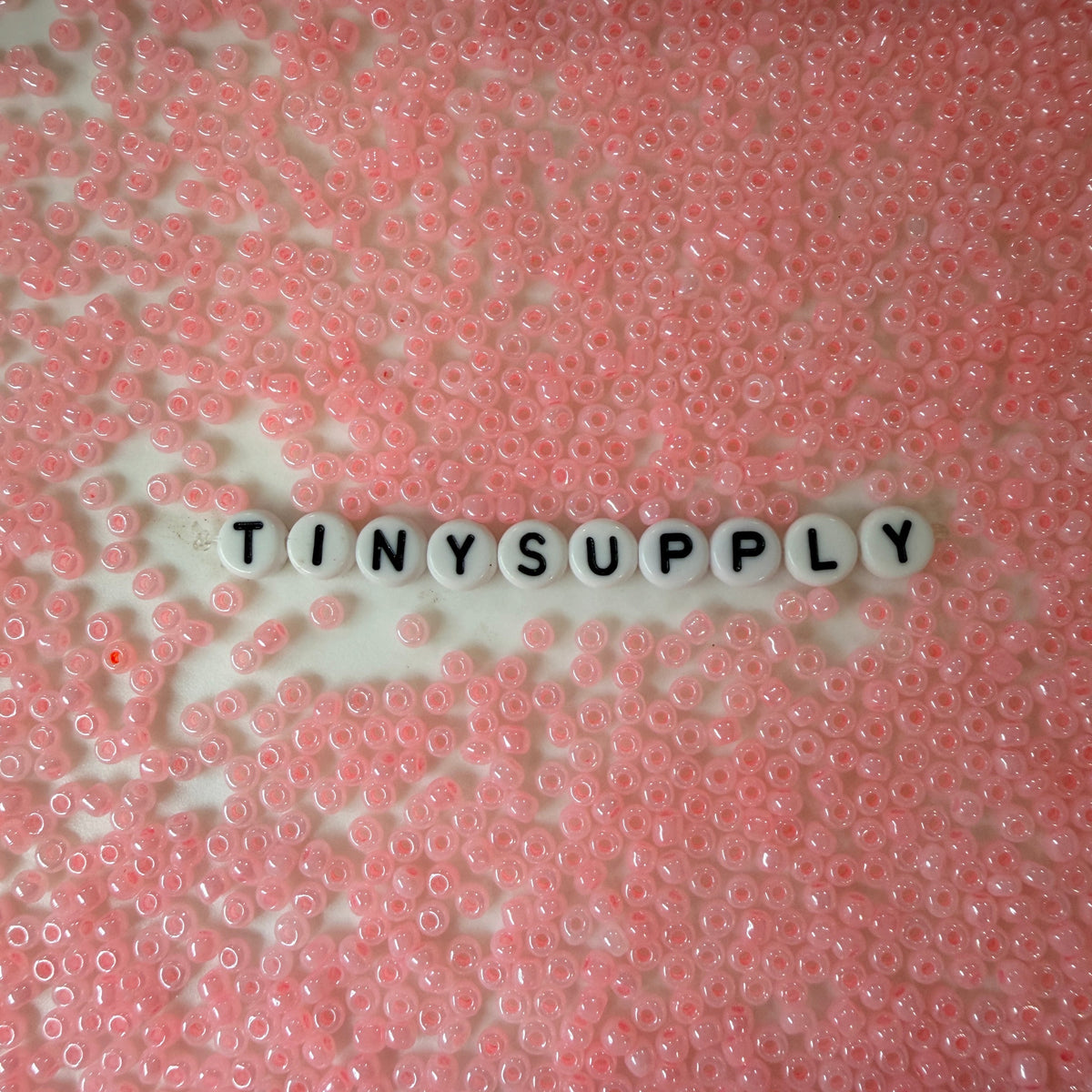 3MM AB Strawberry Pink, Cream Line 8/0 Glass Seed Beads (CR-07) D59-07