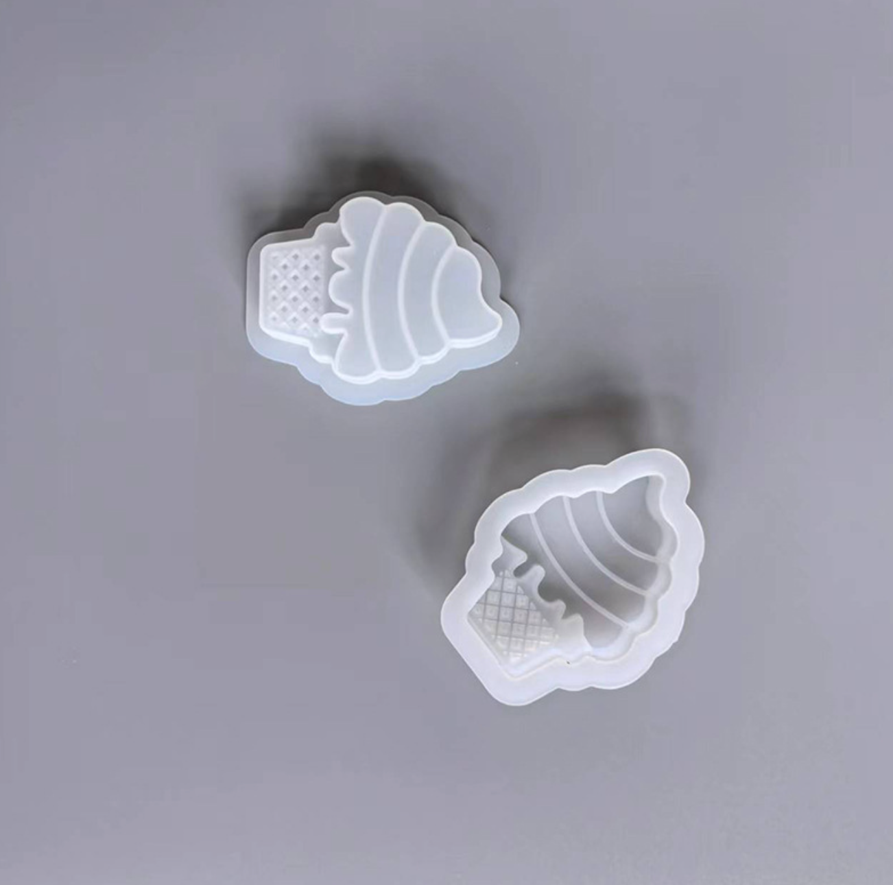 Donut, Ice Cream, Taiyaki Shaped Silicone Molds for Resin Crafts