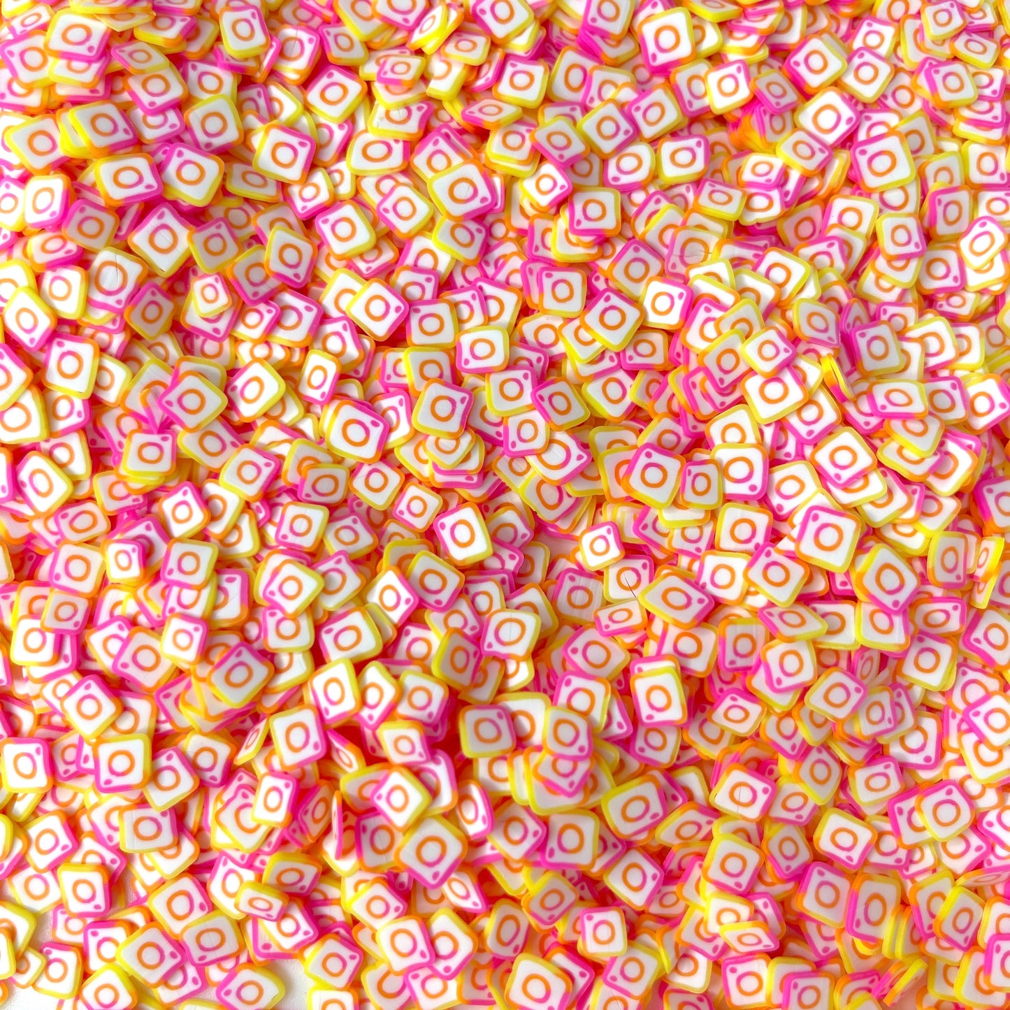 FAKE 5MM Colorful Camera Polymer Clay Sprinkle (NOT EDIBLE) D36-15