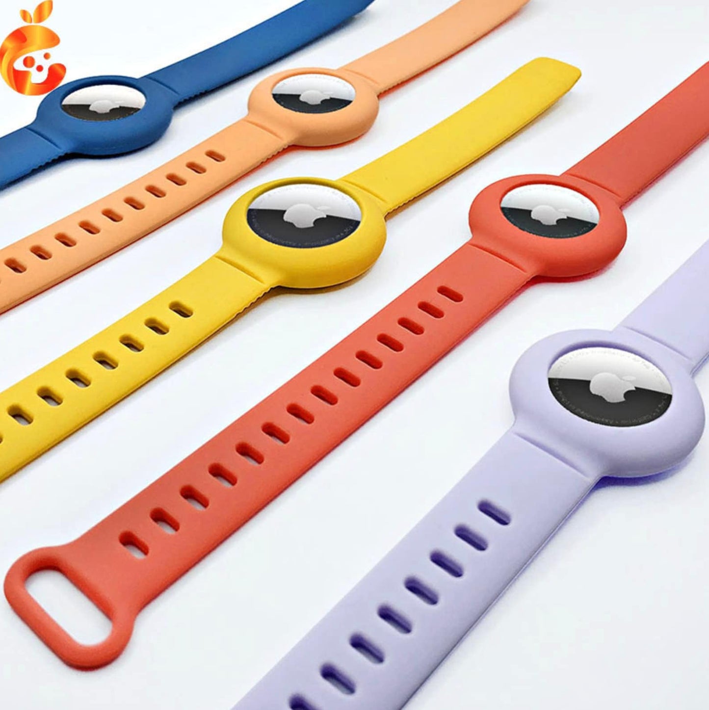 Simple Silicone Watch Strap AirTag Case