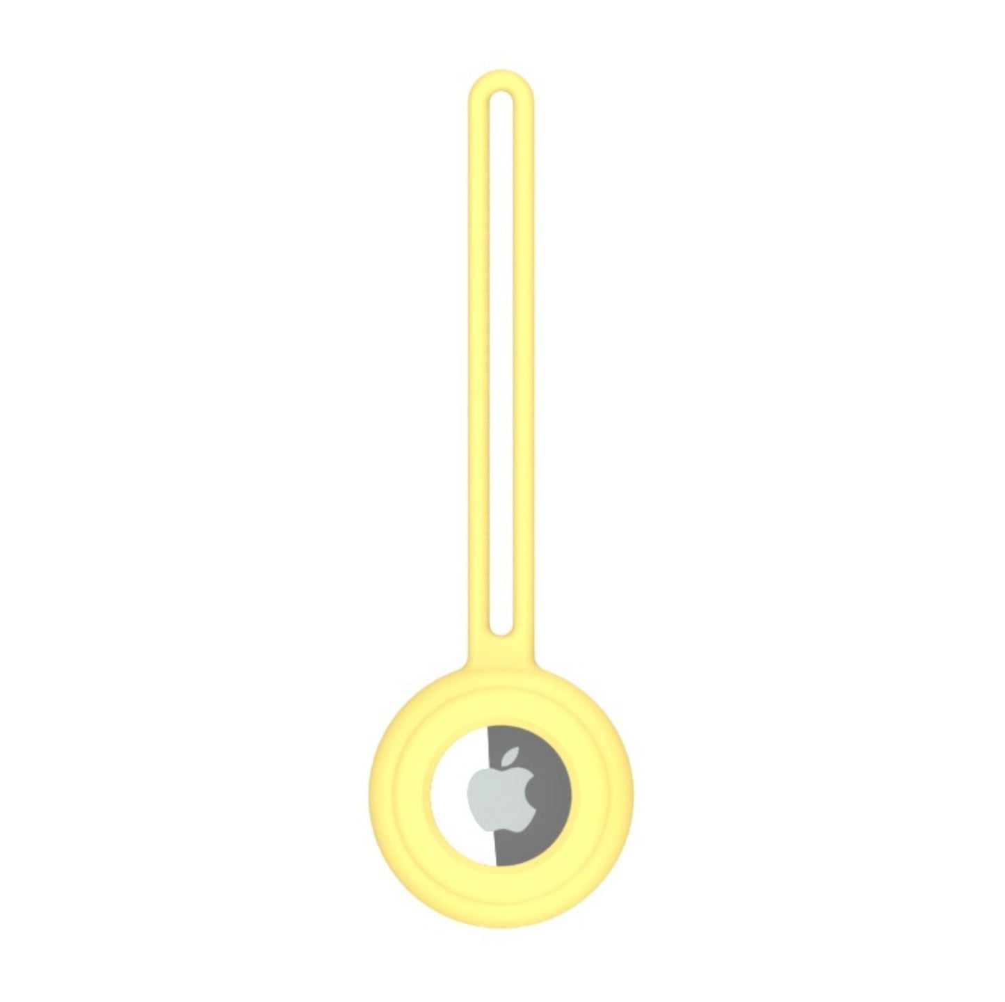 Tie-able Simple Silicone AirTag Case