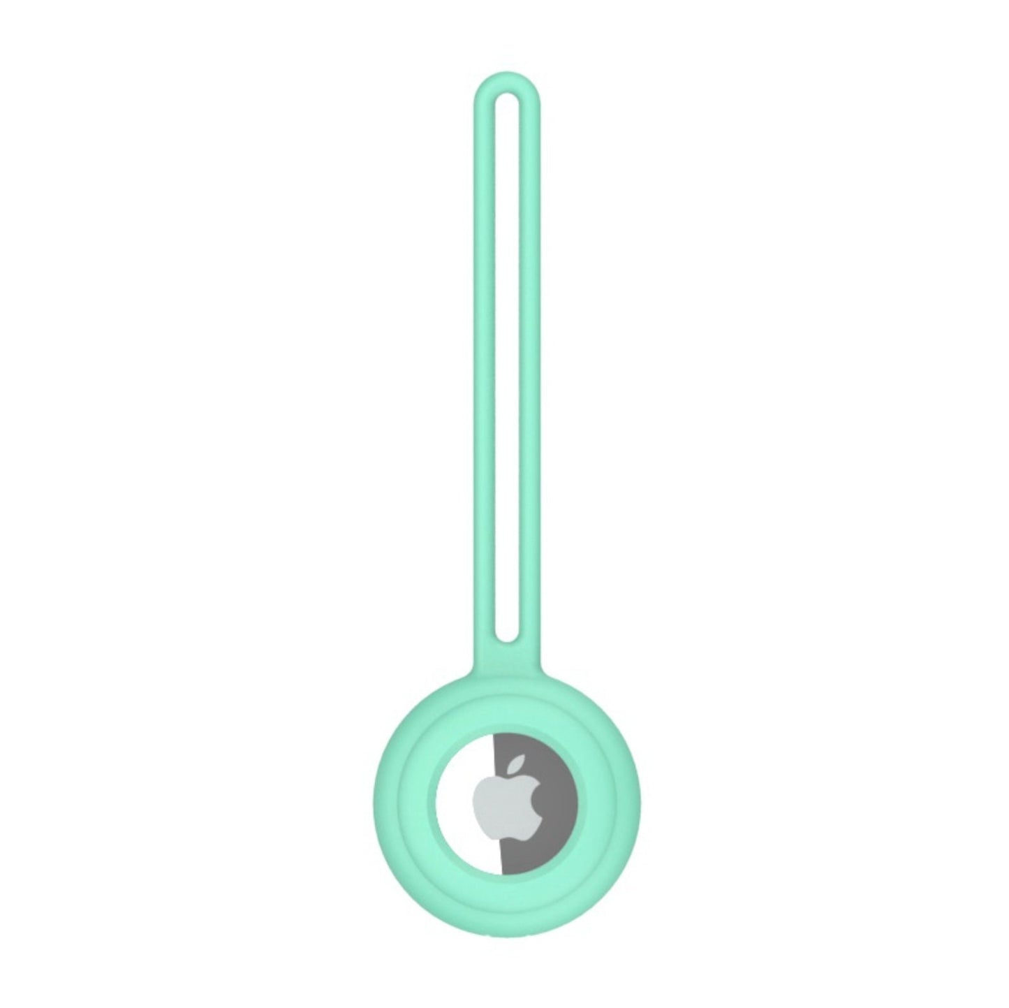 Tie-able Simple Silicone AirTag Case