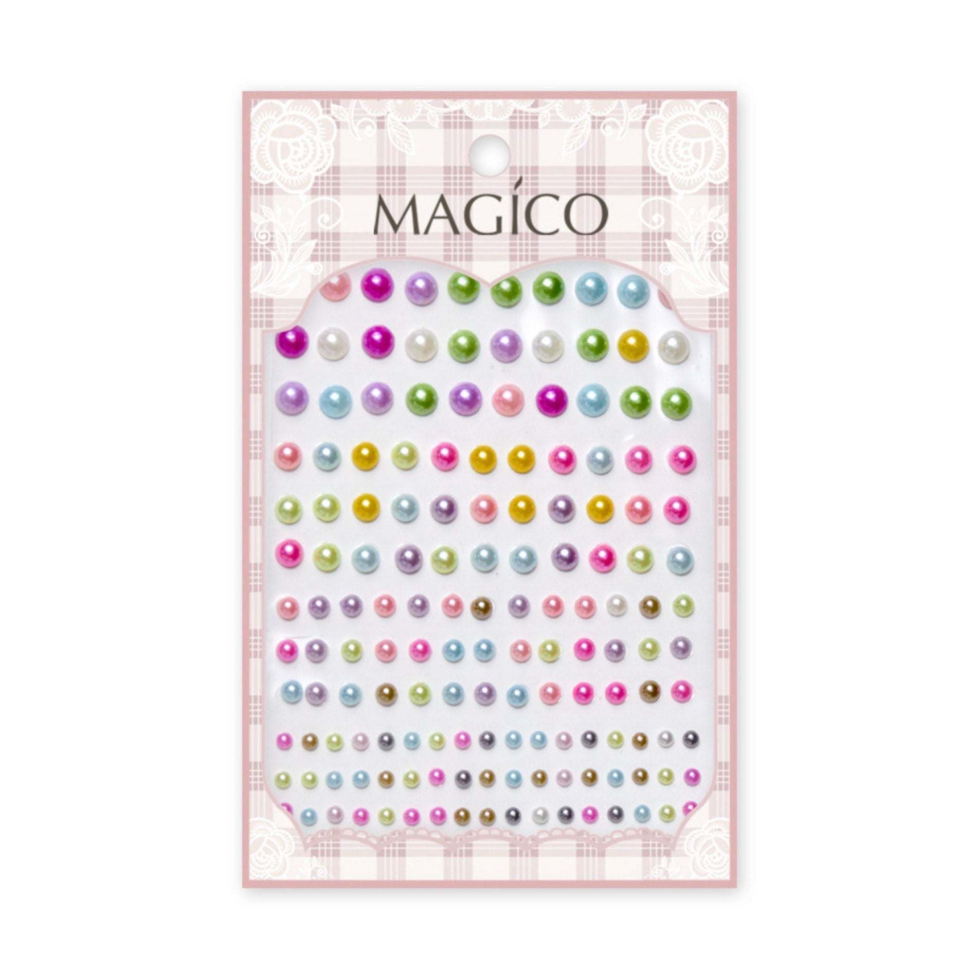 5D Faux Pearl Rhinestones Sticker