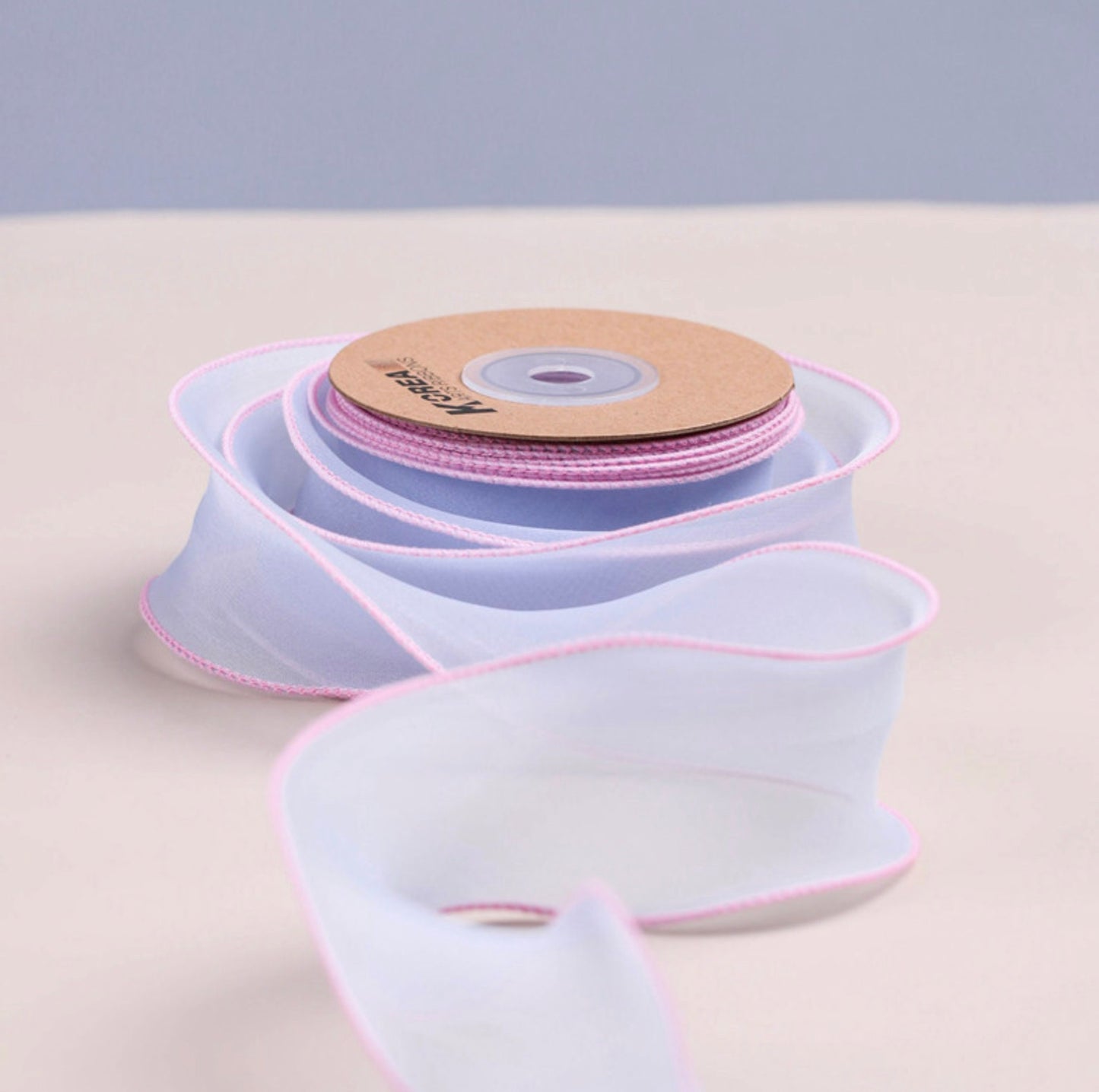 1.5 inch Mixed Color Translucent Ribbons with Solid Edges (10YD)