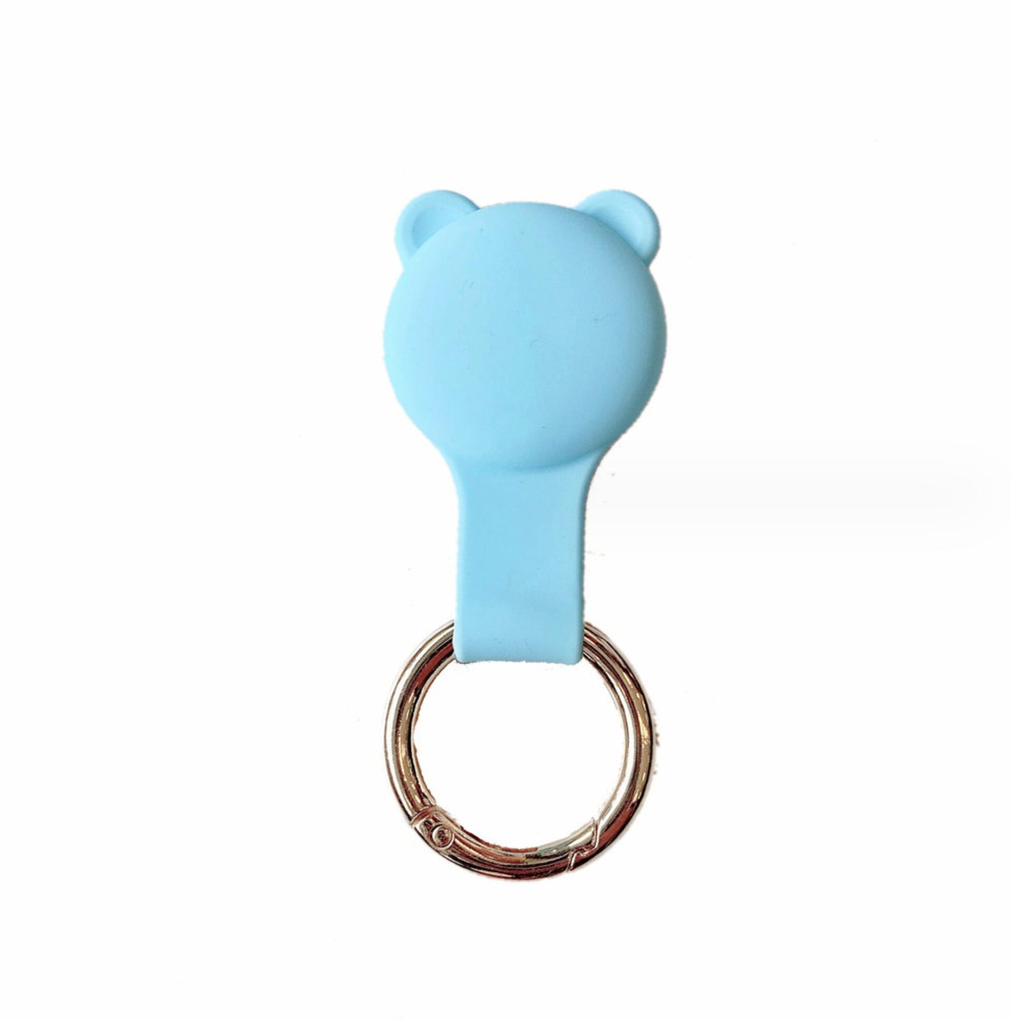 Cute Cat and Bear Themed Silicone AirTag Case