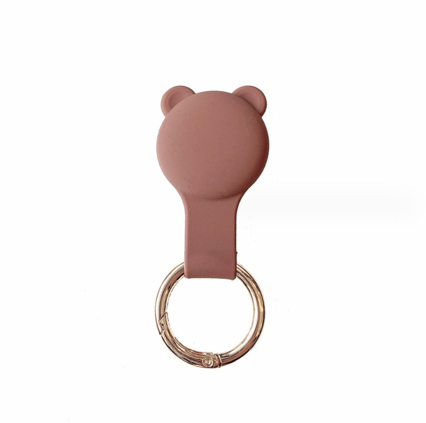 Cute Cat and Bear Themed Silicone AirTag Case