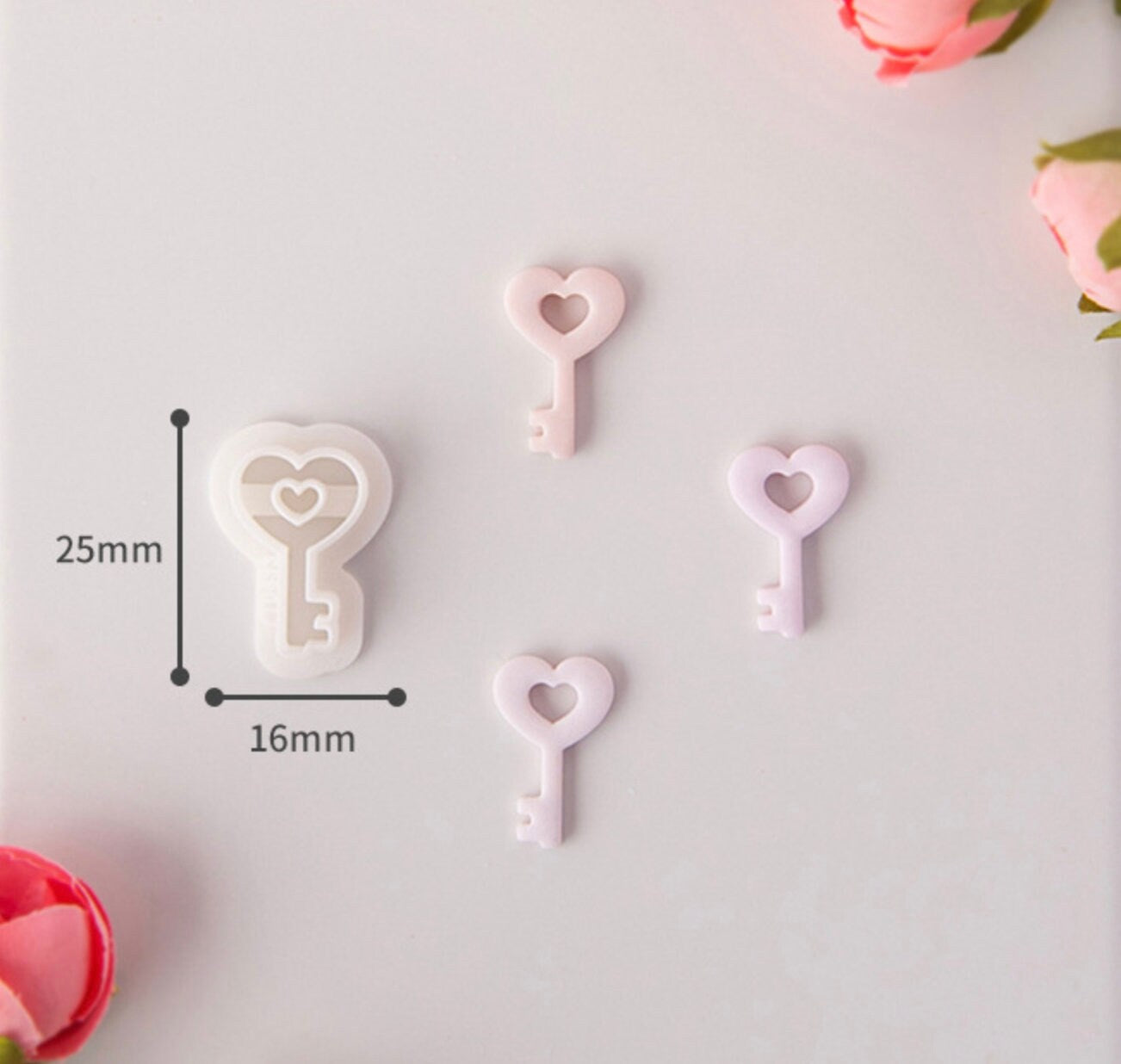 Valentines Day Themed Polymer Clay Cutters
