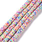 8MM Rainbow Polymer Clay Heishi Bead Strands (380-400pcs per strand