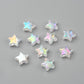 10MM AB Clear Transparent Acrylic Star Spacer Beads