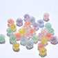 11MM AB Rose Acrylic Spacer Beads
