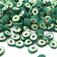 11MM Avocado Themed Polymer Clay Beads (11mm x 10mm, Hole: 1.6mm)