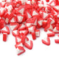11MM Strawberry Slice Themed Polymer Clay Beads (11mm x 10mm, Hole: 1.6mm)