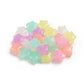 Chunky 12.5MM Star Glow-in-the-Dark Acrylic Spacer Bead