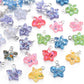 16MM Resin Star Charms with Encased Dot Sequins