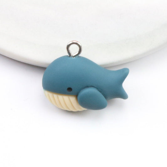 23MM Blue Whale Charm