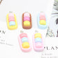 27MM x13MM Macaron Snack Box, Food Themed Resin Charms