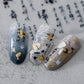 2D White and Black Chinese Calligraphy Nail Art Stickers (TS-984, TS-985)
