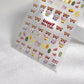 2D Cute Chinese New Years Eve Nail Art Stickers (to590, to2603, to2613)