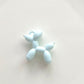 3CM Cute Pastel Puffy Balloon Dog Resin Charm