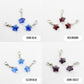 32MM x 13MM Crystal Star with Lobster Clasp Charm