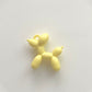 3CM Cute Pastel Puffy Balloon Dog Resin Charm