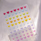 3D Jelly Star, Heart and Fruit Themed Nail Art Stickers