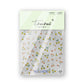 3D Rhinestone Cherry, Fruit Themed Nail Art Stickers (red, pink or yellow)