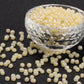 3MM Champagne Yellow 8/0 Glass Seed Beads (US0003-153)