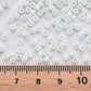 3MM Frosted Light Mint 8/0 Glass Seed Beads (S048-007)