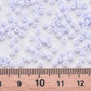 3MM Frosted Lavender 8/0 Glass Seed Beads (S048-001)