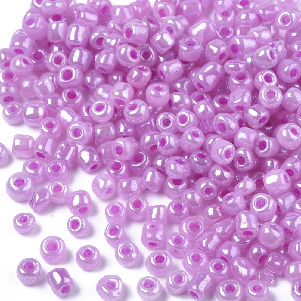 3MM Light Violet 8/0 Glass Seed Beads (US0003-151)