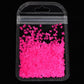 3MM Neon Solid Butterfly Glitter (2G Bag)