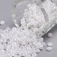 3MM White 8/0 Glass Seed Beads (US0003-141)