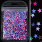 3MM Star Shiny Iridescent Glitter (2G Bag)