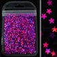 3MM Star Shiny Iridescent Glitter (2G Bag)