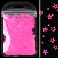 3MM/6MM Neon Star Cutout Glitter (2G Bag)