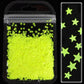 3MM/4MM Neon Solid Star Glitter (2G Bag)