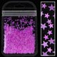 3MM/4MM Neon Solid Star Glitter (2G Bag)