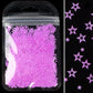 3MM/6MM Neon Star Cutout Glitter (2G Bag)