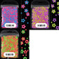 4MM Neon Flower Cutout Glitter (2G Bag)