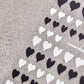 Cotton Candy or Black/White Heart Themed Nail Art Stickers (to2494, to2495)