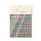 Cotton Candy or Black/White Heart Themed Nail Art Stickers (to2494, to2495)