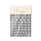 Cute Butterfly (White,Black,Blue) Theme Nail Art Stickers (to674, to675, to676)