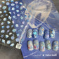 5D Seashell Ocean Themed Nail Art Sticker (ta055,ta060,ta061,ta062,ta063)